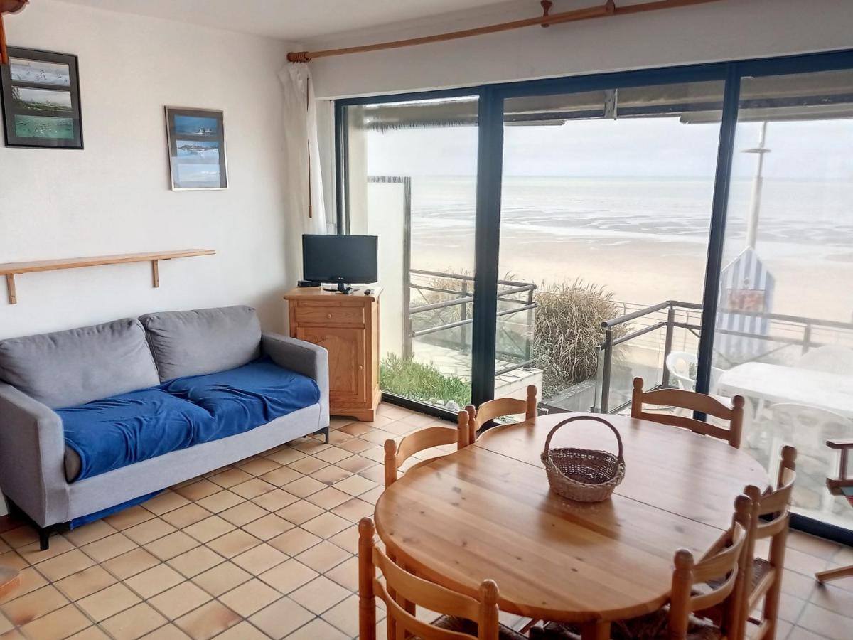 Appartement Duplex En Front De Mer Avec Terrasse - Acces Direct Plage - 2 Chambres + Cabine - Fr-1-361-456 سان-بير-سور-مير المظهر الخارجي الصورة